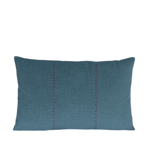 Yastık Süs Dikişli 55x35 Yeşil