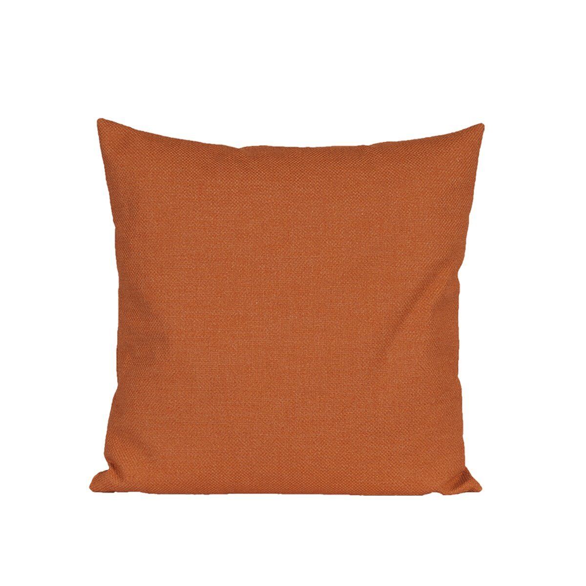 Yastık Gizli Dikişli 45x45 Turuncu