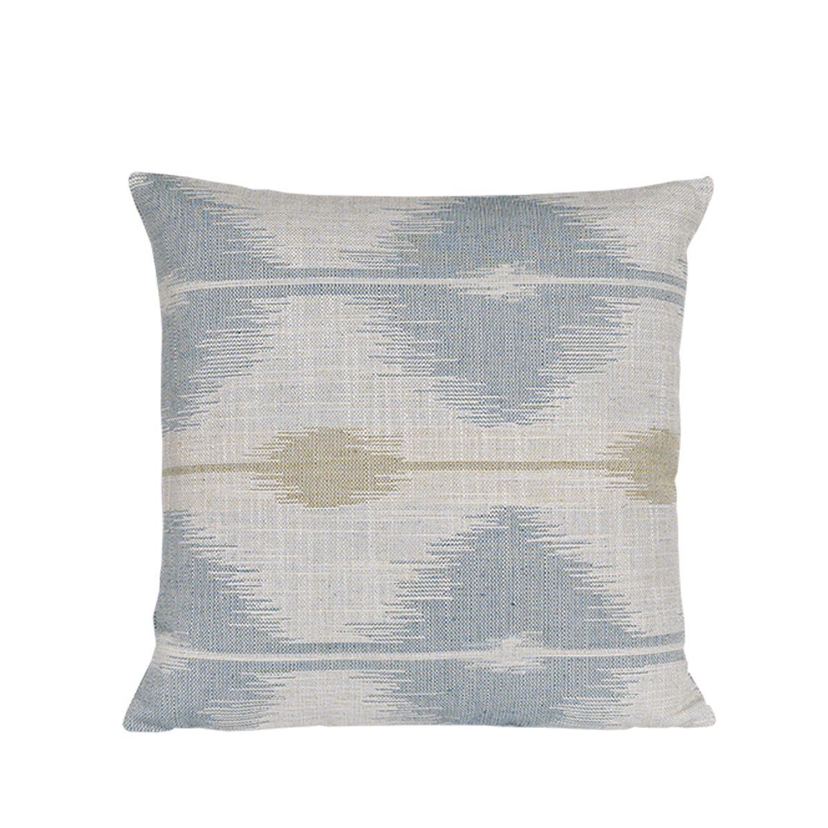 Yastık Gizli Dikişli 45x45 Yeşil Desenli