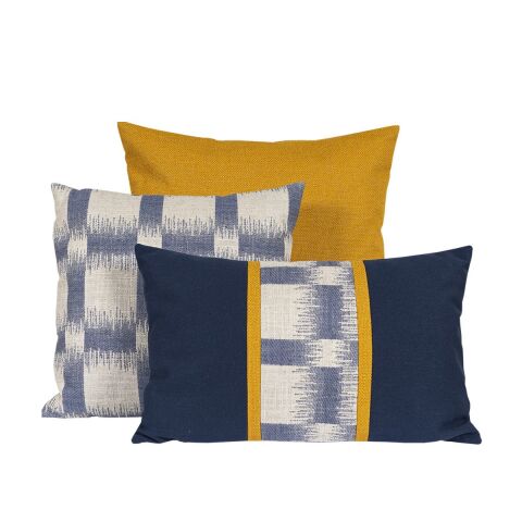 Yastık Gizli Dikişli 55x55 Lacivert