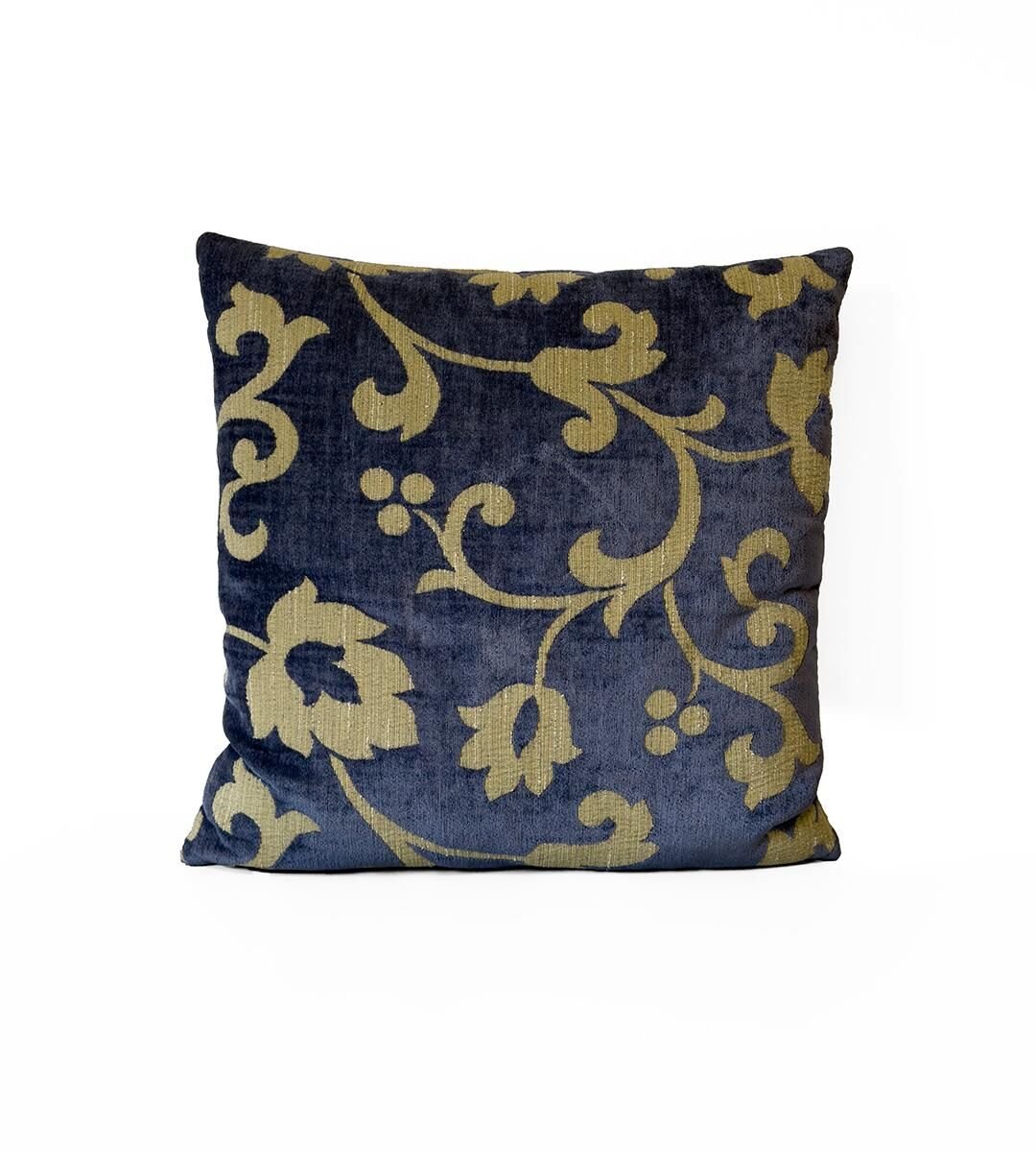 Cushion Desenli Yastık 45x45 Lacivert