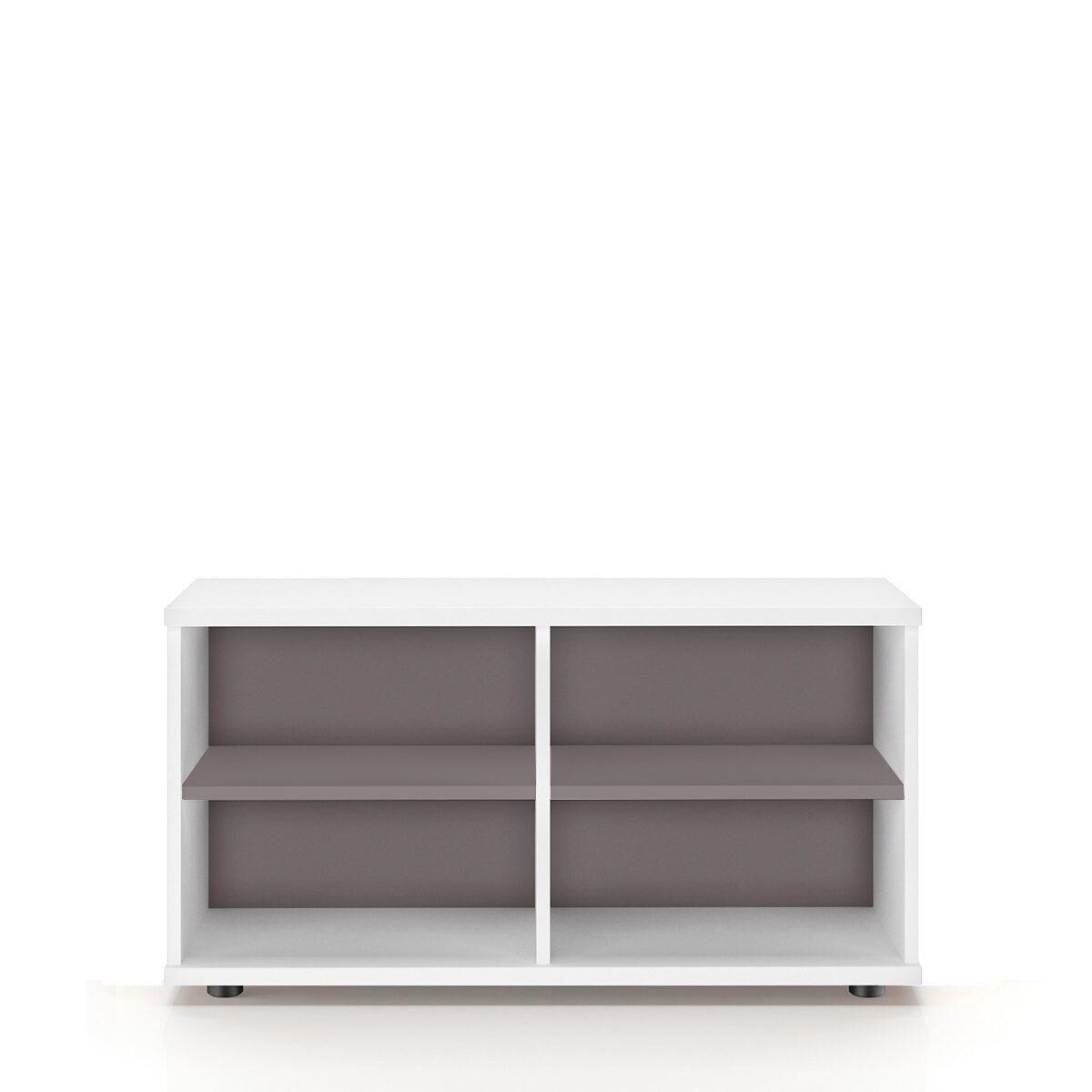 Sodade Komodin / TV / Kitaplık M1AR 100X40X H53 Beyaz