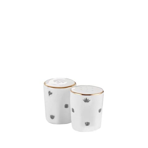 Mislina 12 Kişilik Yemek Takımı 55 Parça Gri