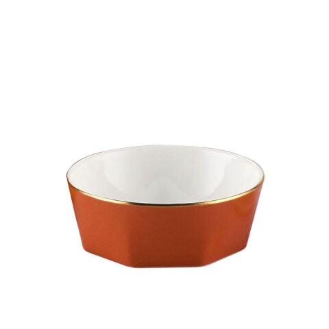 Mislina 12 Kişilik Yemek Takımı 122 Parça Turuncu