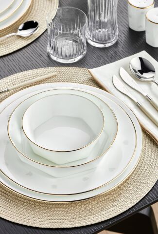 Mislina 12 Kişilik Yemek Takımı 55 Parça Lotus