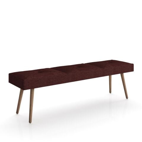 Mouse Puf 160X40 Armoni 454 Smoke Meşe-Bordo