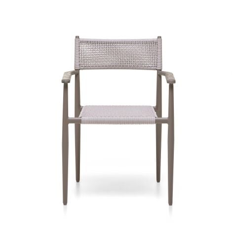 WO Knot Kolçaklı Bahçe Sandalye Taupe