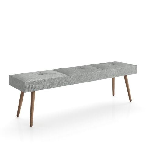 Mouse Puf 160X40 Polo 934 Smoke Meşe-Açık Gri