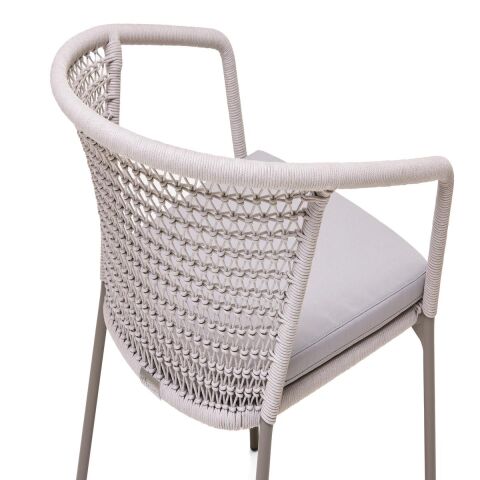 WO Hug Kolçaklı Sandalye Taupe