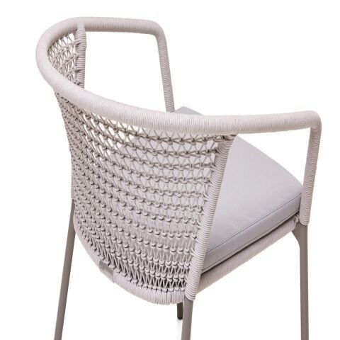 WO Hug Kolçaklı Sandalye Taupe