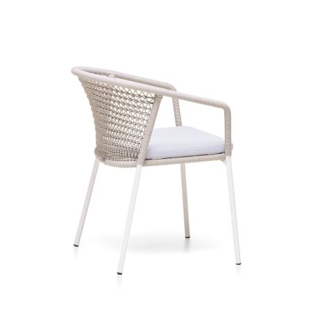 WO Hug Kolçaklı Sandalye Beyaz