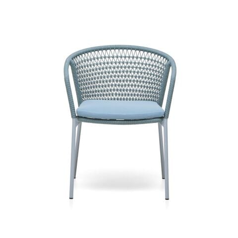 WO Hug Kolçaklı Sandalye Açık Gri