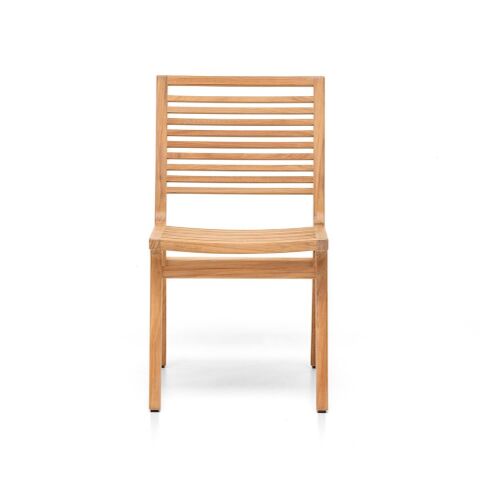 WO Hybrid Kolçaksız Sandalye Teak