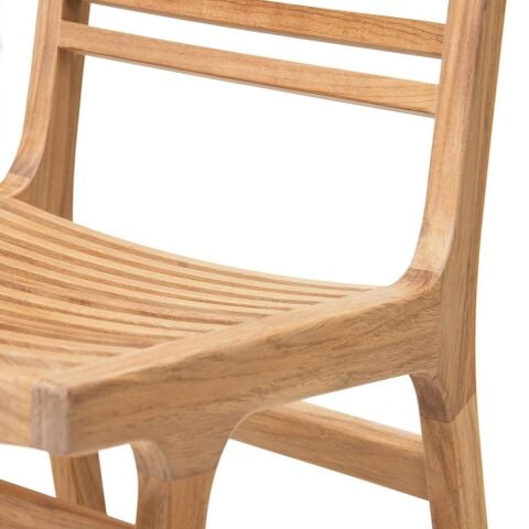 WO Hybrid Kolçaksız Sandalye Teak