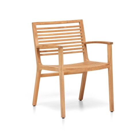 WO Hybrid Kolçaklı Sandalye Teak