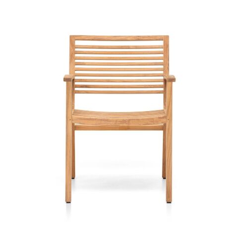 WO Hybrid Kolçaklı Sandalye Teak