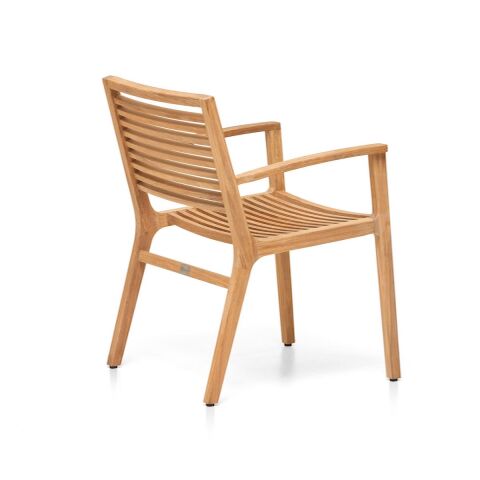 WO Hybrid Kolçaklı Sandalye Teak