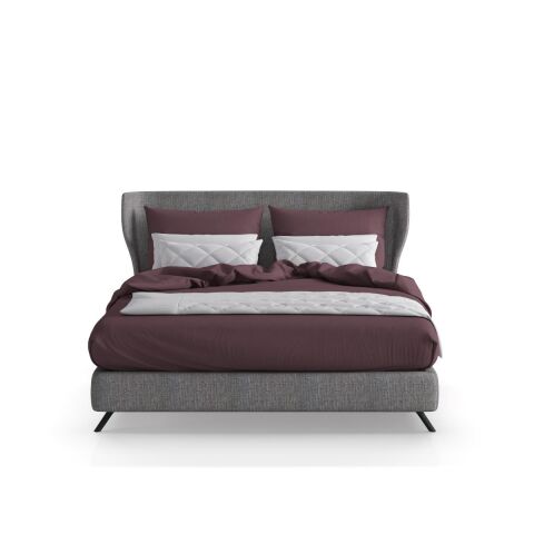 Amos 160 Yatak Armoni 411 Açık Gri