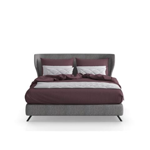 Amos 160 Yatak Armoni 411 Açık Gri