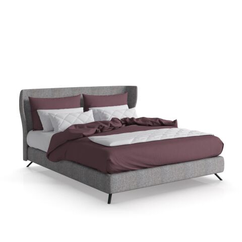 Amos 160 Yatak Armoni 411 Açık Gri