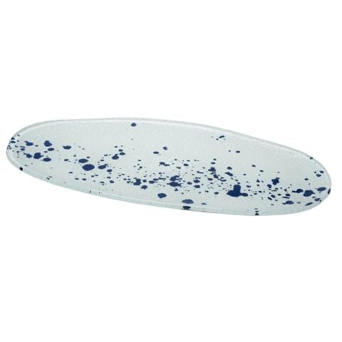 Cam Oval Tabak 16x32 Cm