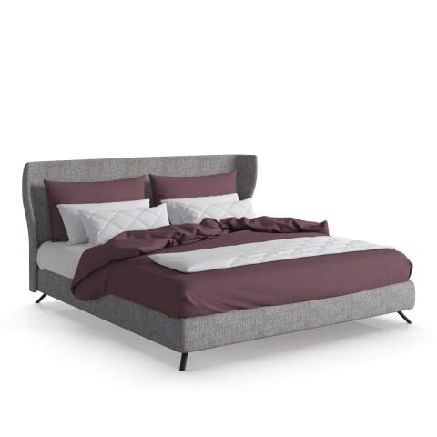 Amos 180 Yatak Armoni 411 Açık Gri