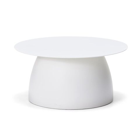 WO Manta Ø 80 Sehpa Beyaz