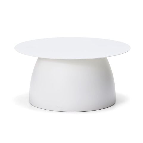 WO Manta Ø 80 Sehpa Beyaz