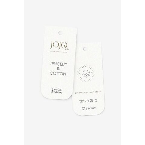 Jojo Mia Anika El Havlusu 30x50 Antrasit