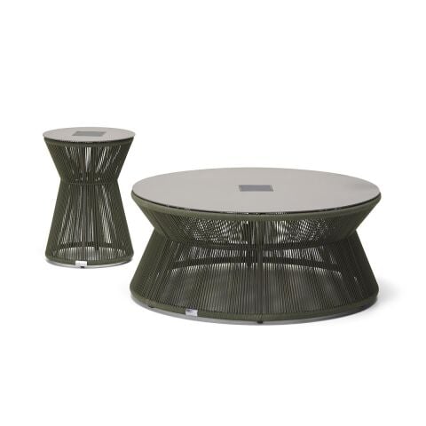 WO Castıllo Ø 100 Sehpa Taupe