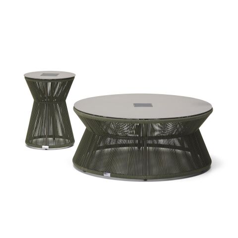 WO Castıllo Ø 100 Sehpa Taupe