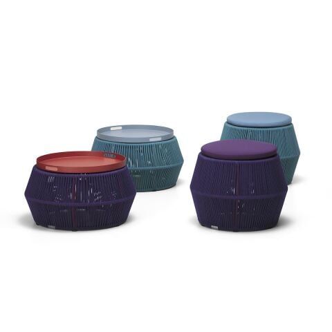 WO Cage Ø 59 Sehpa Mercan/Mor