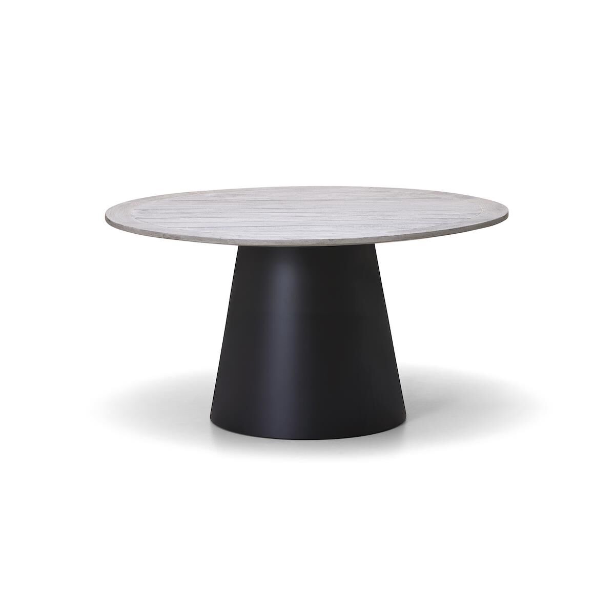 WO Rotunda Ø 140 Bahçe Masa-Mahagony/Ral 9017