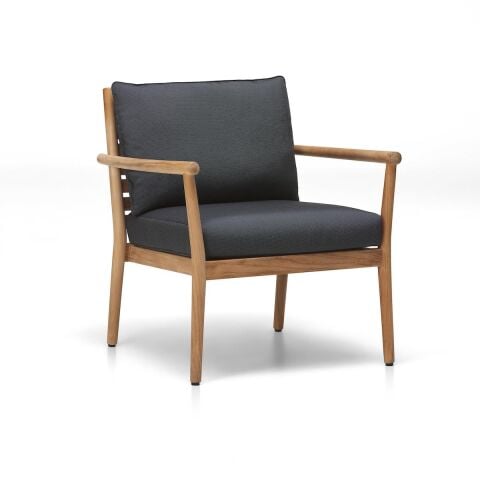 WO Relax Bahçe Koltuk Teak Parıa 090 Siyah Minder