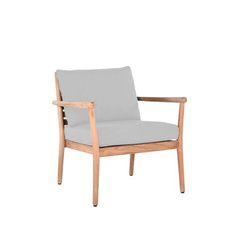 WO Relax Bahçe Koltuk Teak Parıa 161 Beyaz