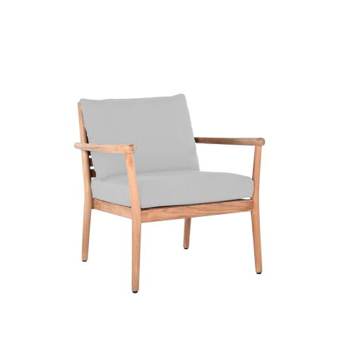 WO Relax Bahçe Koltuk Teak Parıa 161 Beyaz