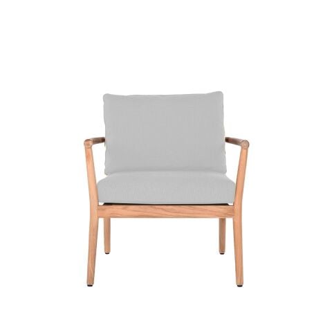 WO Relax Bahçe Koltuk Teak Parıa 161 Beyaz