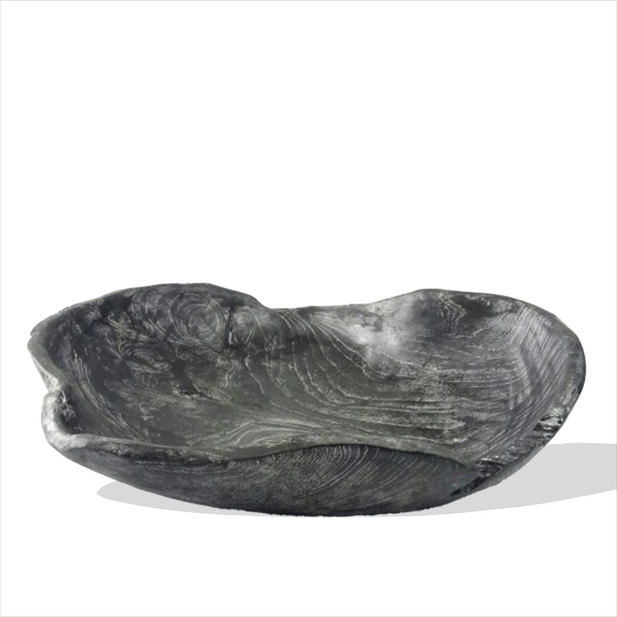 WO Dekoratif Siyah Ahşap Kase A