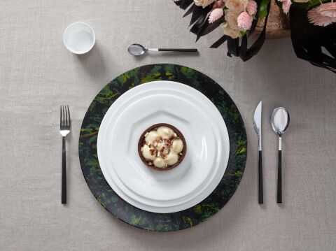 Mislina 12 Kişilik Yemek Takımı 122 Parça Sade