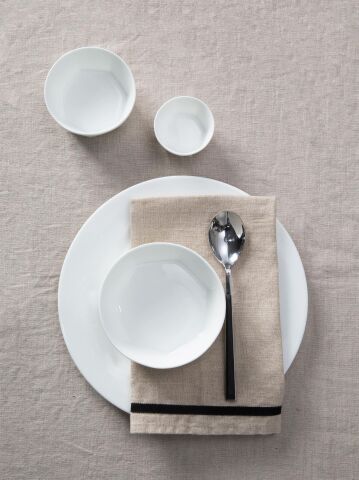 Mislina 12 Kişilik Yemek Takımı 122 Parça Sade