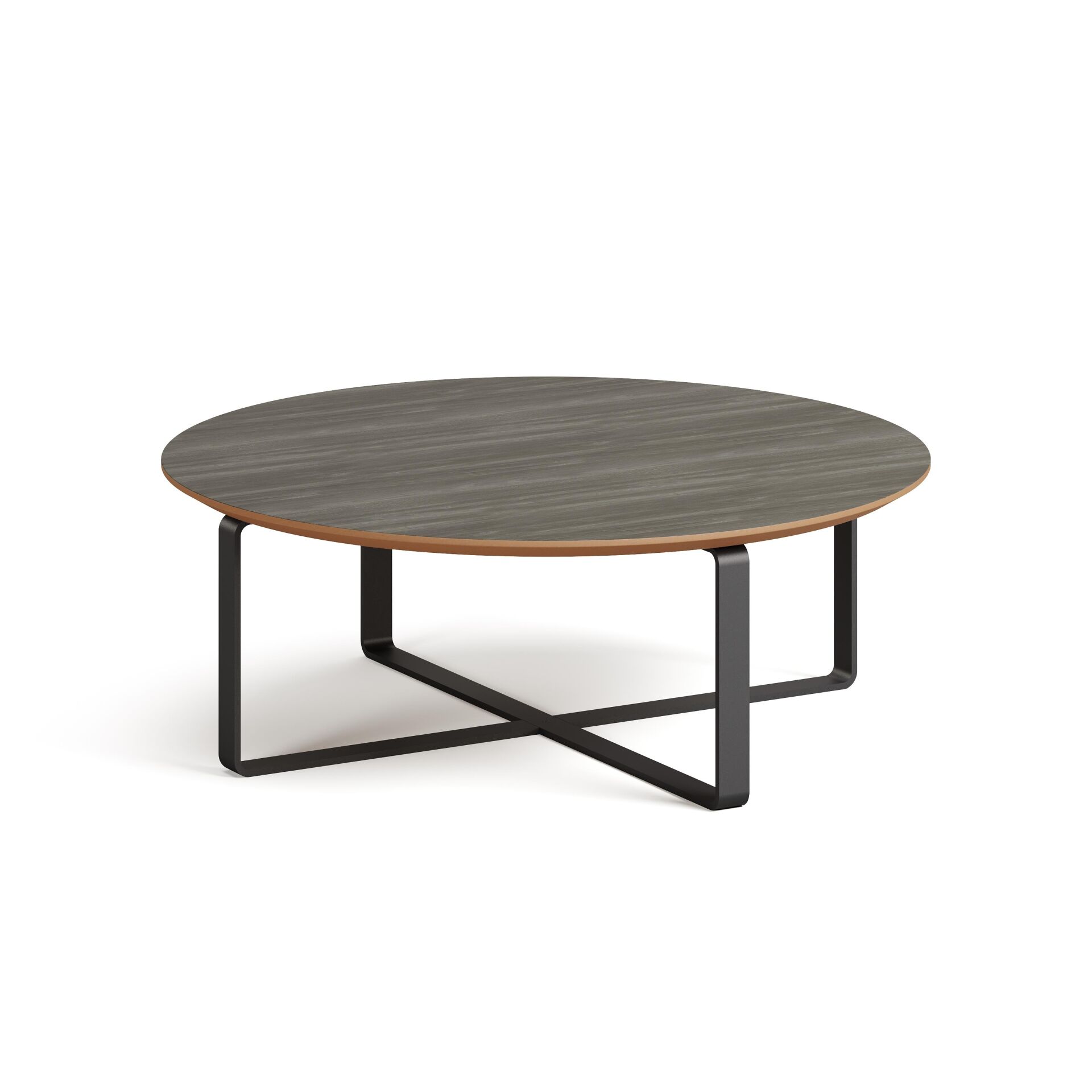 Cross Sehpa Cabana Laminat Tabla Metalik Antrasit Ayak
