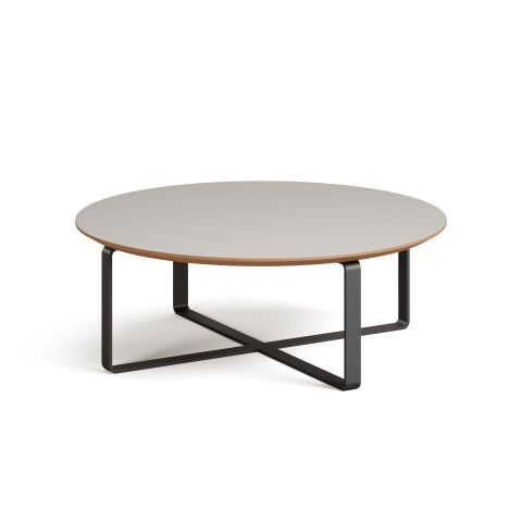 Cross Sehpa Luna Laminat Tabla Metalik Antrasit Ayak
