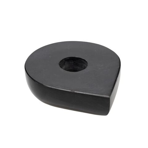 Drop Mermer T-Light Siyah