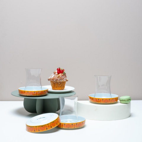 İstanbul Tiryaki İstanbul Çay Bardağı Seti 6 lı