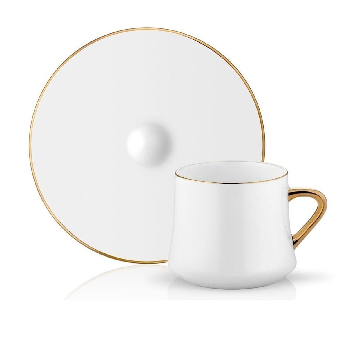 Sufi Çay/Kahve Fincanı Seti 6 lı Set Altın