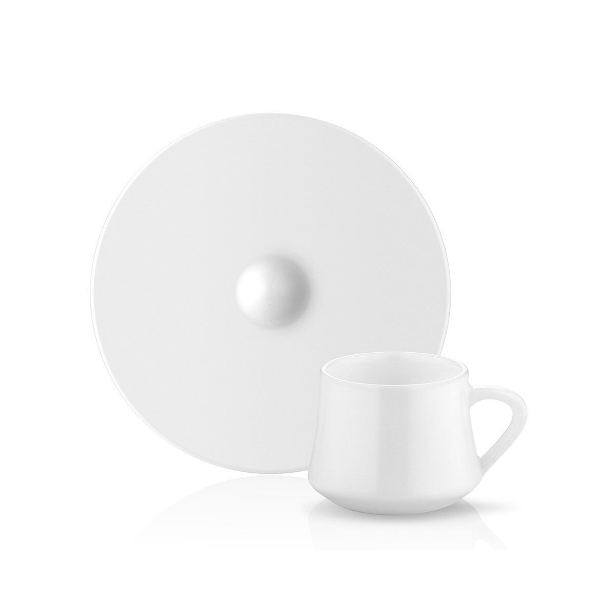 Sufi Türk Kahve Fincanı 6 lı Set Sade