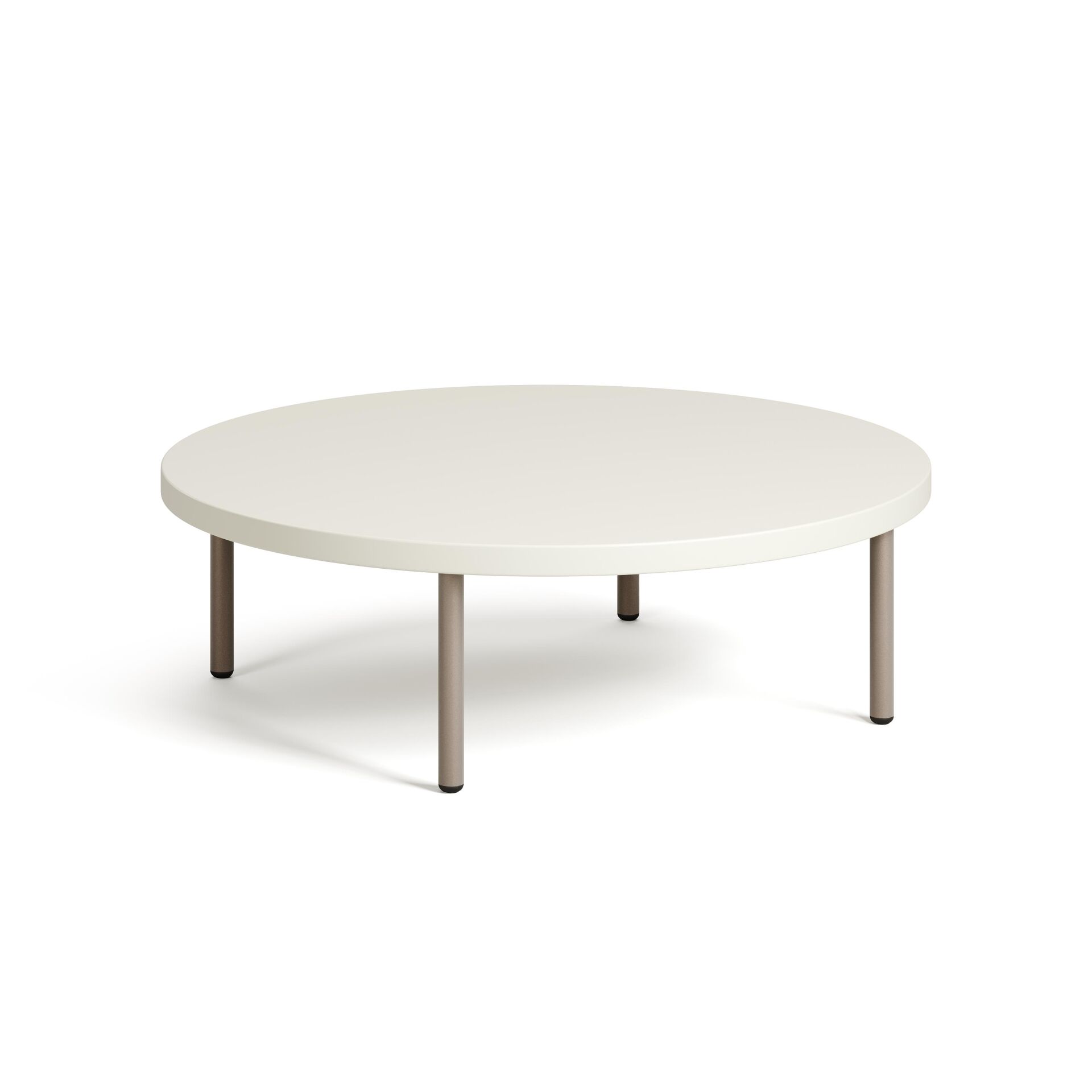 Line Sehpa Bony Melamin Tabla Sandy Gri Ayak 80x80x24,5 cm
