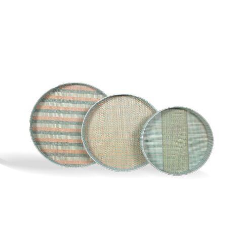 Wo Yuvarlak Tepsi Seti