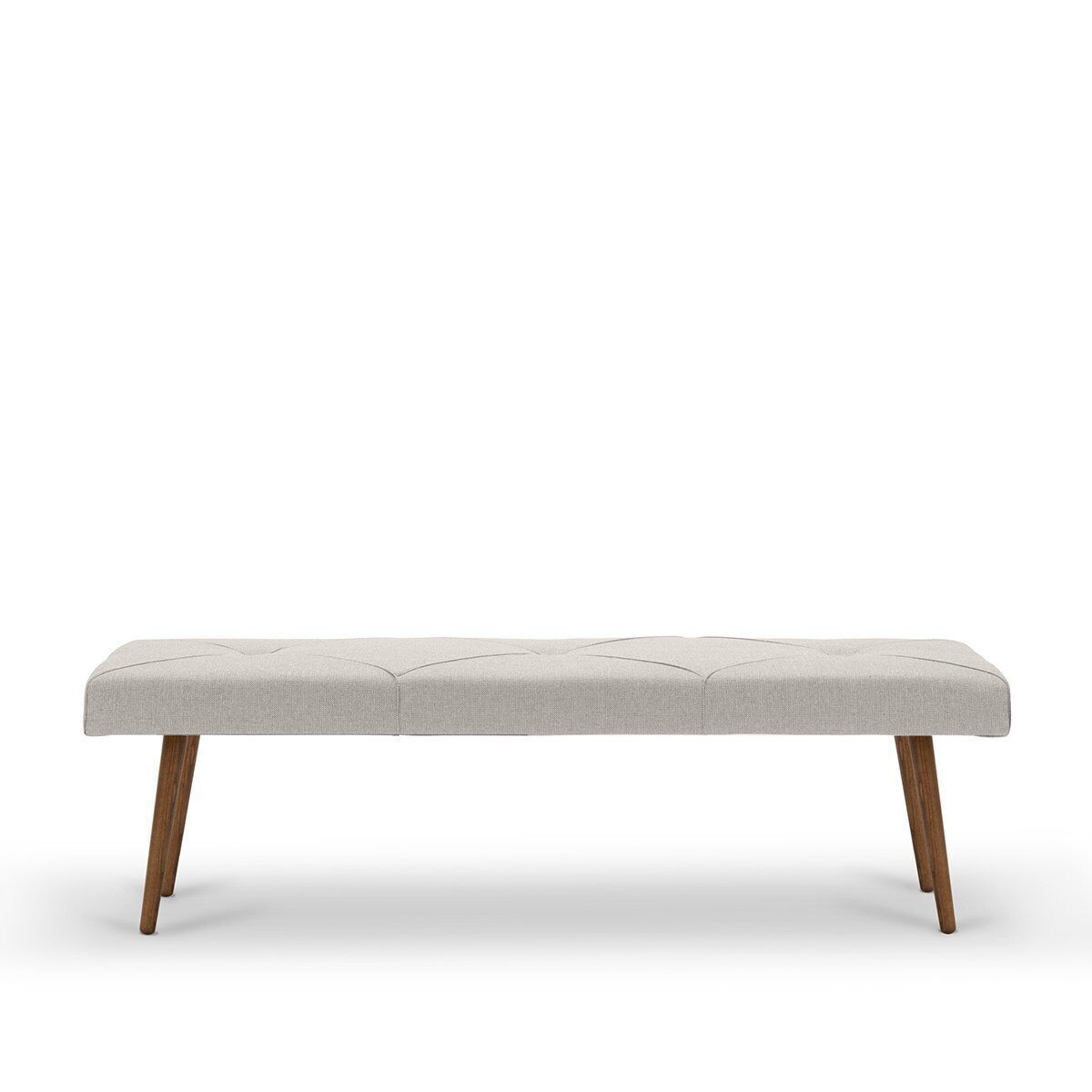 Mouse Puf 160X40 H48 (Fitil 6004) - Smoked Meşe Ayak Mega Fk Col07 Açık Bej