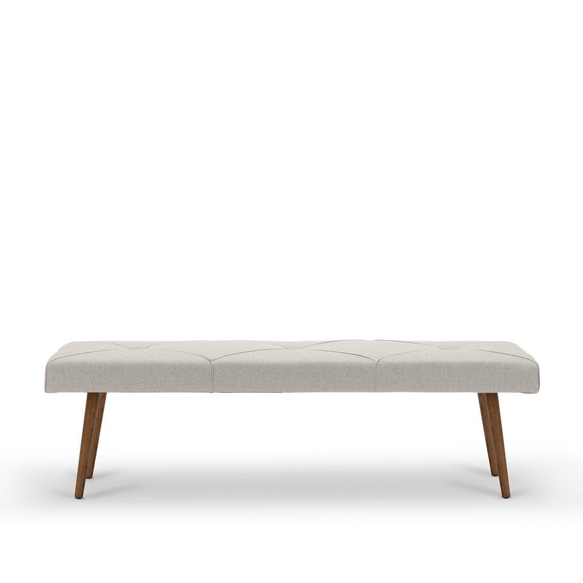 Mouse Puf 160X40 H48 (Fitil 6004) - Smoked Meşe Ayak Mega Fk Col07 Açık Bej